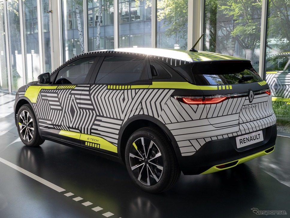 ルノー・メガーヌE-TECHエレクトリック(プロトタイプ)《photo by Renault》