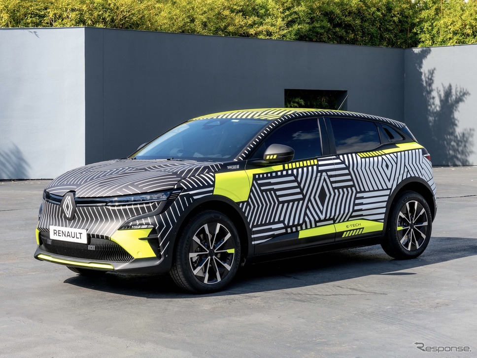 ルノー・メガーヌE-TECHエレクトリック(プロトタイプ)《photo by Renault》