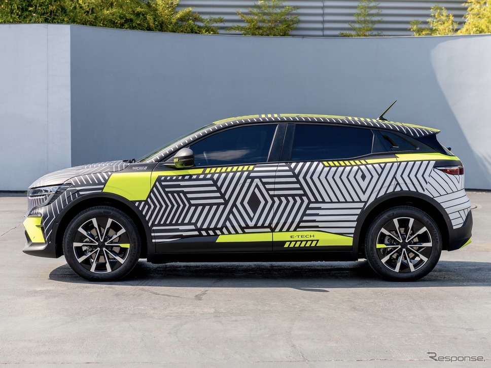 ルノー・メガーヌE-TECHエレクトリック(プロトタイプ)《photo by Renault》