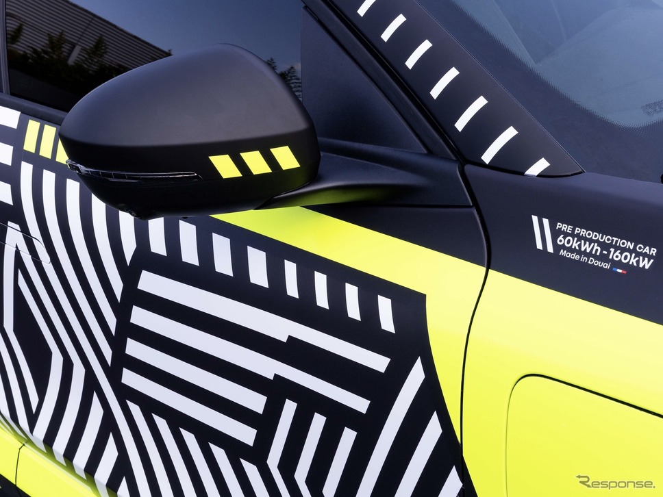 ルノー・メガーヌE-TECHエレクトリック(プロトタイプ)《photo by Renault》
