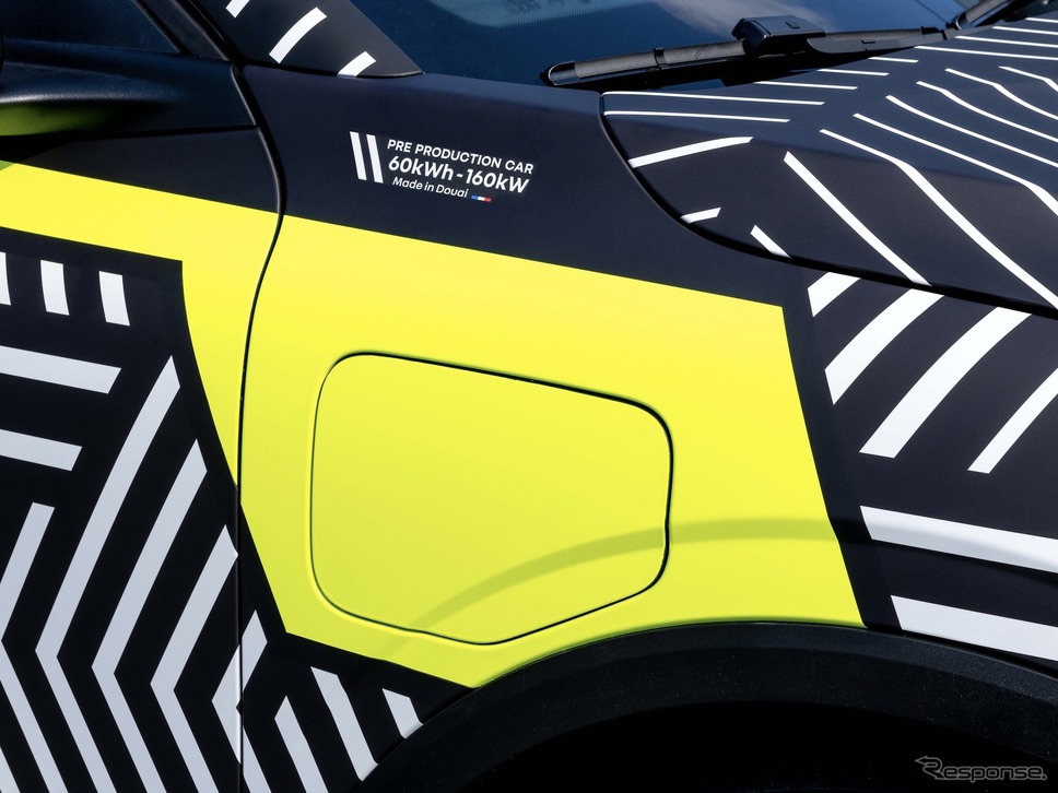 ルノー・メガーヌE-TECHエレクトリック(プロトタイプ)《photo by Renault》