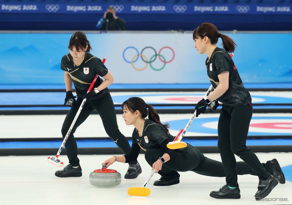 北京オリンピックカーリング女子決勝《Photo by Lintao Zhang/Getty Images Sport/ゲッティイメージズ》