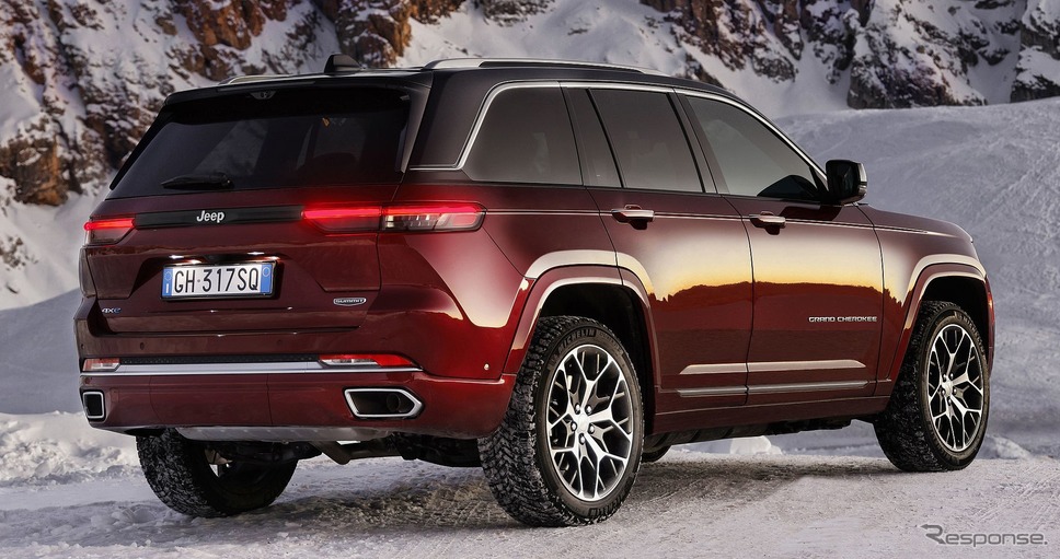 ジープ・グランドチェロキー 新型の「4xe」(欧州仕様)《photo by Jeep》