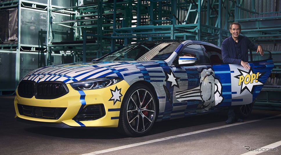 BMW THE 8 X JEFF KOONSとジェフ・クーンズ氏《photo by BMW》