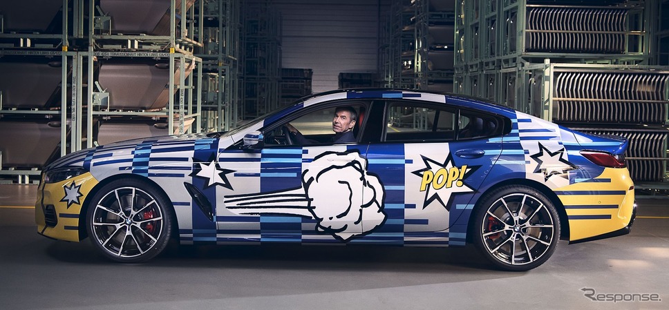 BMW THE 8 X JEFF KOONSとジェフ・クーンズ氏《photo by BMW》