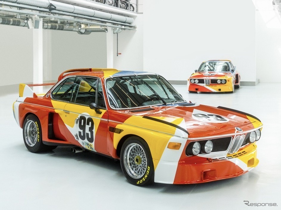 アレクサンダー・カルダーのBMW 3.0 CSL(1975年)《photo by BMW》