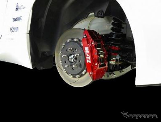 トヨタ GR86 ZN8 Rear 4POT 装着写真《写真提供 ブリッツ》
