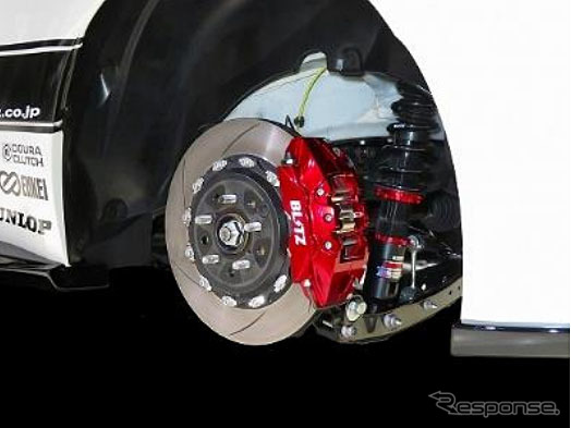 スバル BRZ ZD8 Rear 4POT-S 装着写真《写真提供 ブリッツ》