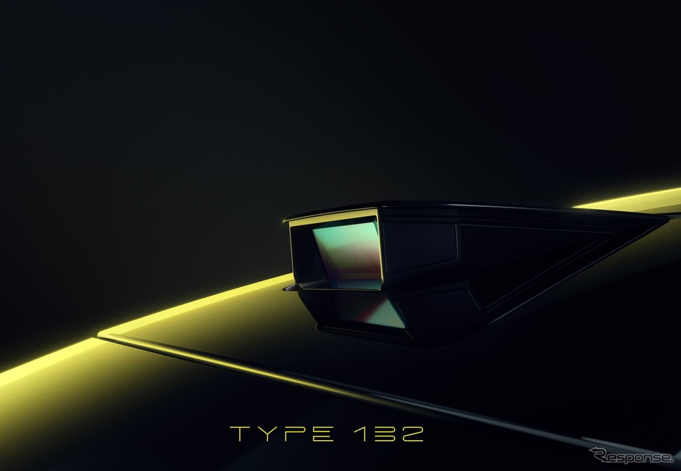 ロータスのEセグメントSUV「タイプ132」(コードネーム)のLiDARセンサー《photo by Lotus》