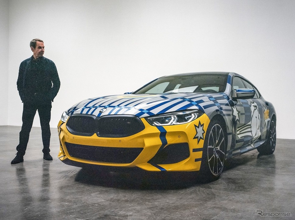 BMW THE 8 X JEFF KOONSとアーティストのジェフ・クーンズ氏《photo by BMW》