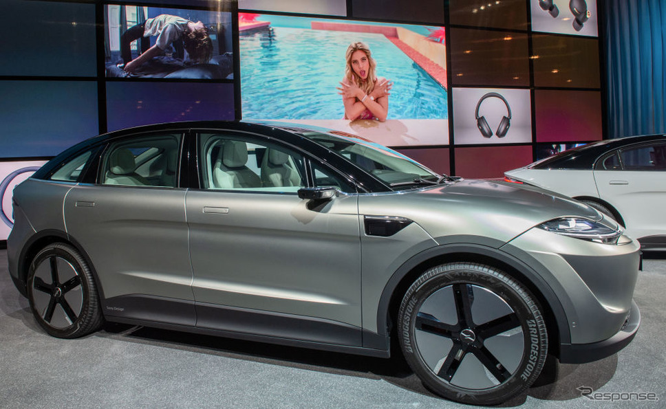 ソニーVISION-S 02(CES 2022)《Photo by Andrej Sokolow/picture alliance via Getty Images/ゲッティイメージズ》