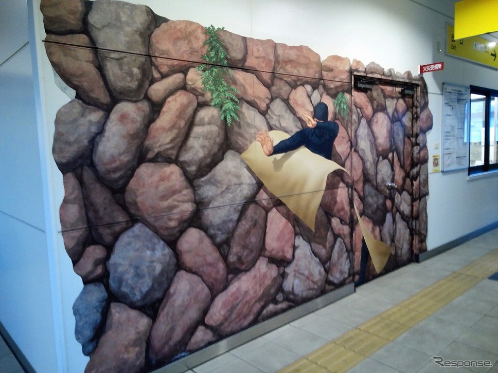 甲賀駅《写真提供 滋賀県草津線複線化促進期成同盟会》