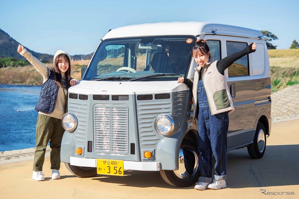 キャンプ用品と軽自動車のレンタルサービス「KEITAN」《写真提供 ストラテジックセキュリティ》