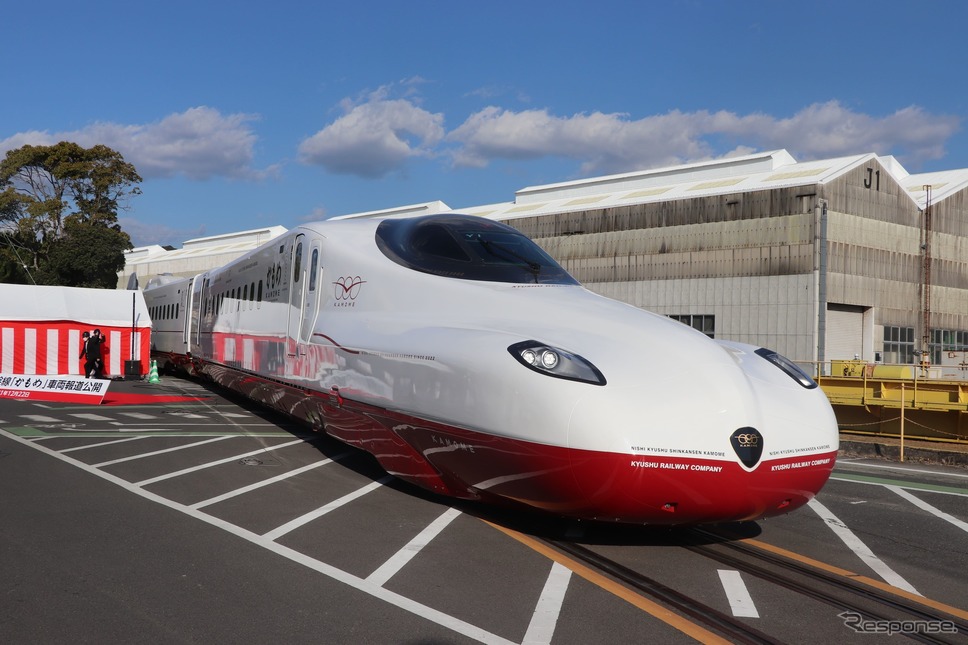 開業時に投入される『かもめ』のN700S。《写真提供 九州旅客鉄道》