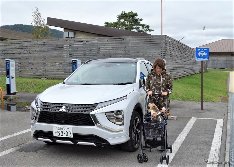 三菱 エクリプスクロスPHEV《写真 青山尚暉》