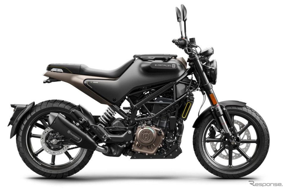 ハスクバーナ・スヴァルトピレン250(欧州仕様車)《写真提供 ハスクバーナ・モーターサイクルズ・ジャパン》