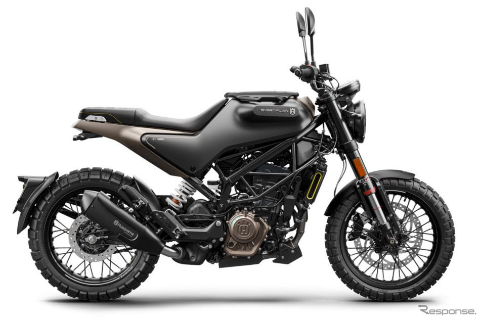 ハスクバーナ・スヴァルトピレン125(欧州仕様車)《写真提供 ハスクバーナ・モーターサイクルズ・ジャパン》