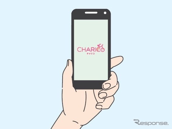 CHARICOの利用方法・手順：専用サイトにアクセス《写真提供 ジェイアール東日本都市開発》