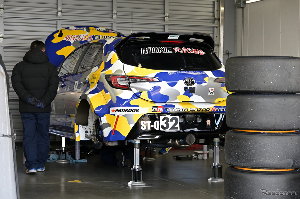 ORC ROOKIE Corolla H2 Conceptの水素カローラ《撮影 雪岡直樹》