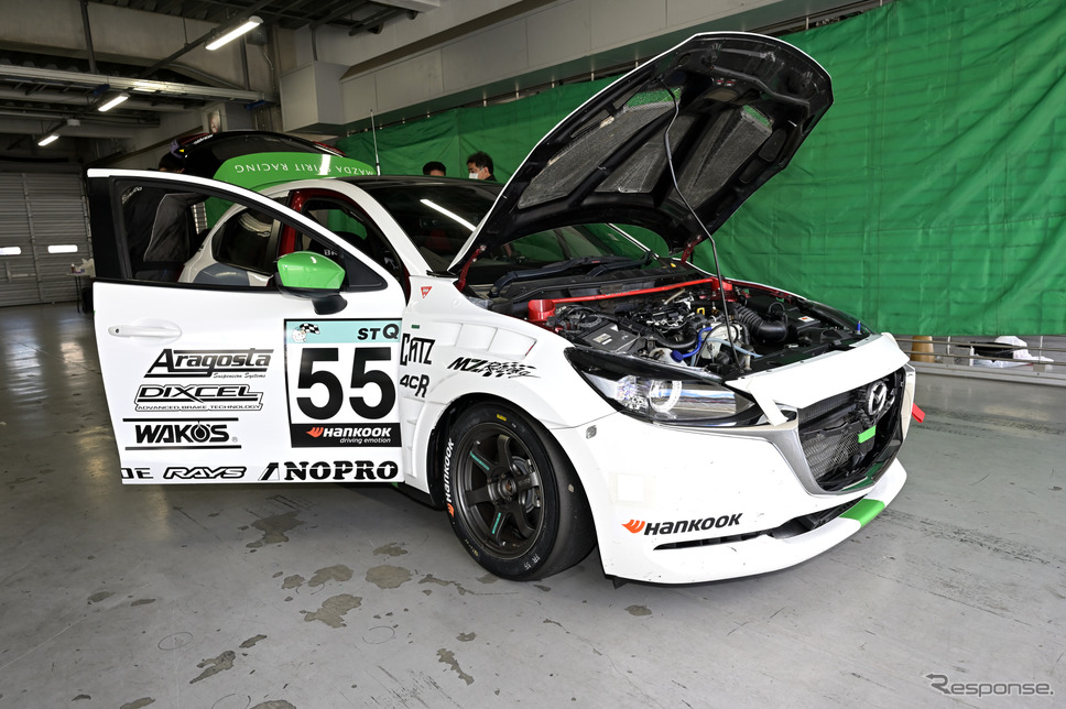 MAZDA SPIRIT RACING MAZDA2 Bio concept《撮影 雪岡直樹》