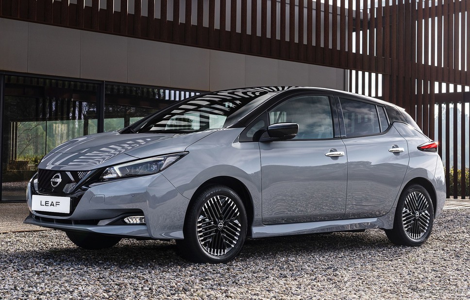 日産 リーフ の2022年モデル(欧州仕様)《photo by Nissan》