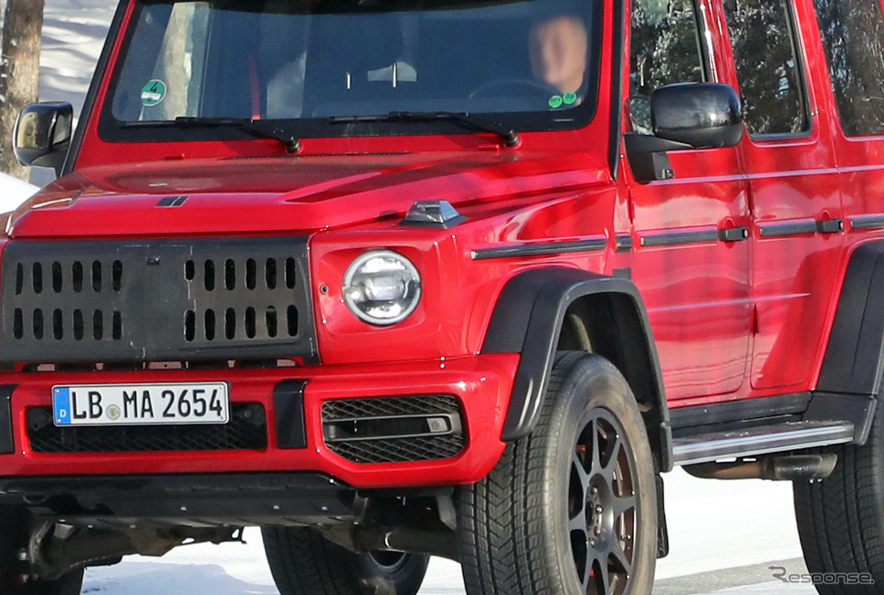 メルセデス AMG G500/G550 4×4スクエアード 後継モデル(スクープ写真)《APOLLO NEWS SERVICE》
