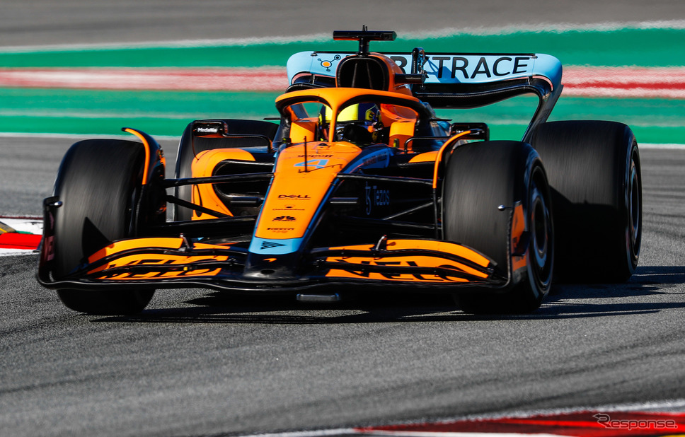 マクラーレンMCL36A(バルセロナテスト初日)《Photo by Pirelli》