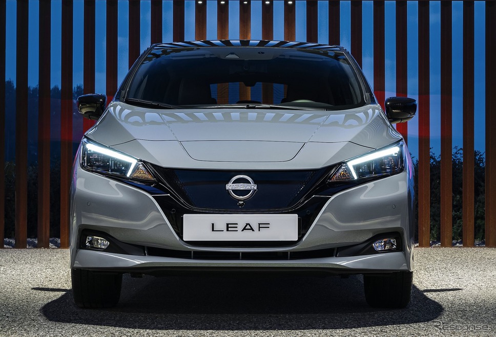 日産 リーフ の2022年モデル(欧州仕様)《photo by Nissan》