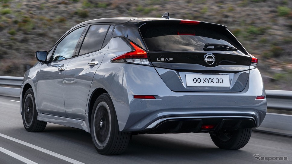 日産 リーフ の2022年モデル(欧州仕様)《photo by Nissan》
