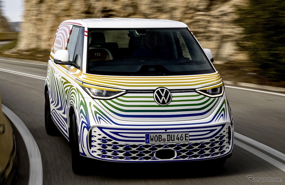 フォルクスワーゲン ID.Buzz のプロトタイプ《photo by VW》
