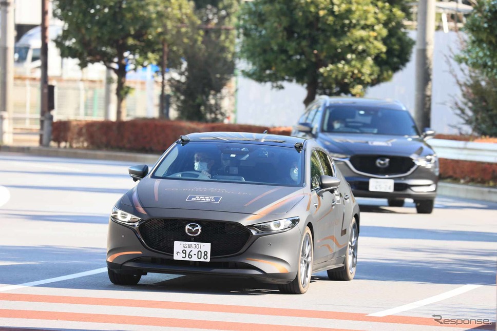 マツダ「CO-PILOT CONCEPT(コパイロットコンセプト)」を体験試乗《写真提供 マツダ》