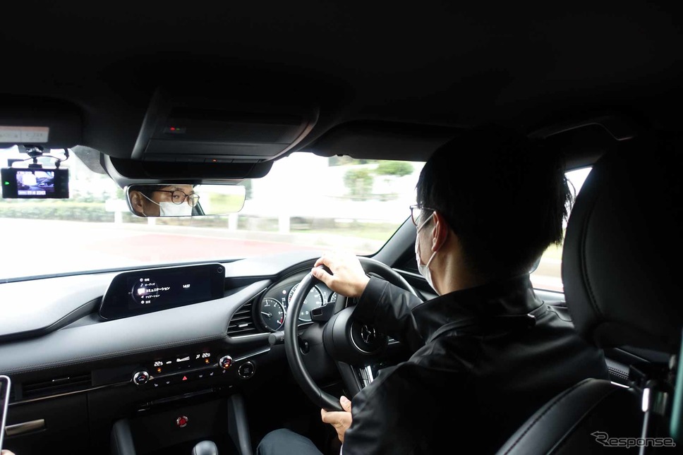 マツダ「CO-PILOT CONCEPT(コパイロットコンセプト)」を体験試乗《写真撮影 中村孝仁》