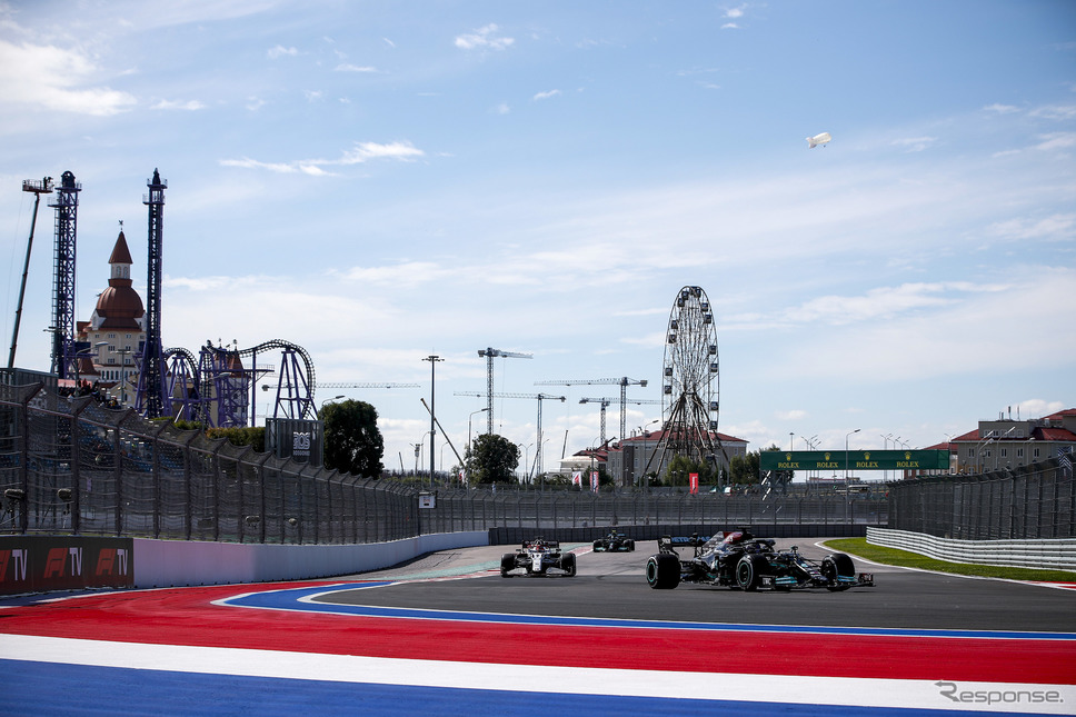 ソチで開催された2021年F1ロシアGPの模様。《Photo by Pirelli》