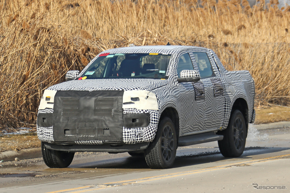 VW アマロック 次期型プロトタイプ(スクープ写真)《APOLLO NEWS SERVICE》