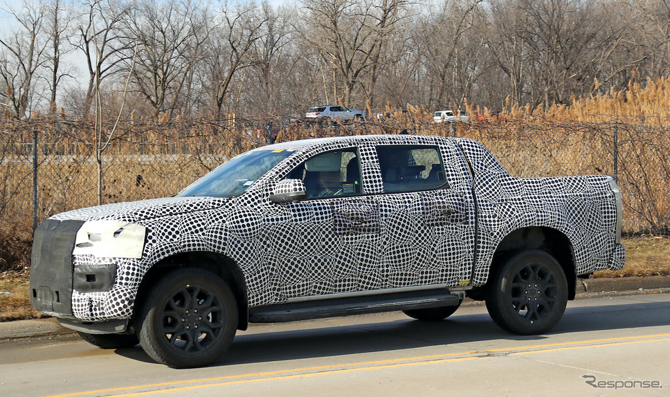 VW アマロック 次期型プロトタイプ(スクープ写真)《APOLLO NEWS SERVICE》