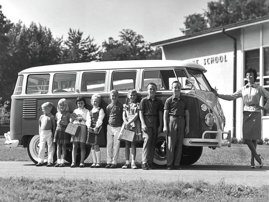 VWタイプ2(1955年ごろ撮影)《Photo by Authenticated News/Archive Photos/ゲッティイメージズ》