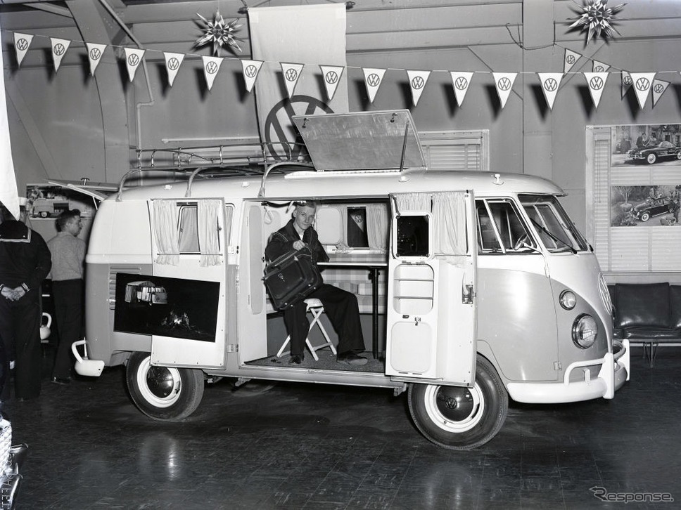 VWタイプ2(1958年)《(Photo by Icon and Image/Michael Ochs Archives/ゲッティイメージズ》