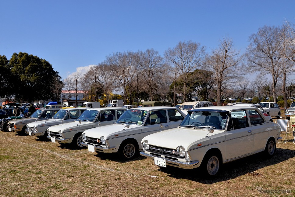 小さな旧車が集結 排気量1000cc以下 U1000 Inしらこばと公園クラシックカーフェスティバル22 E燃費