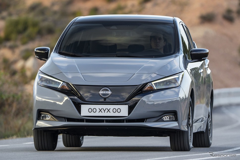 日産 リーフ の2022年モデル(欧州仕様)《photo by Nissan》