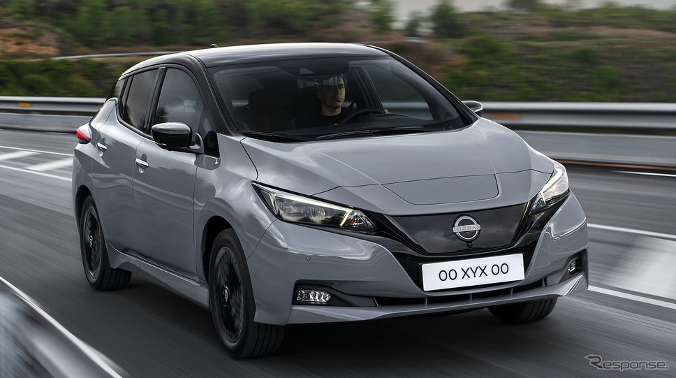 日産 リーフ の2022年モデル(欧州仕様)《photo by Nissan》
