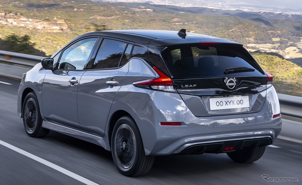 日産 リーフ の2022年モデル(欧州仕様)《photo by Nissan》