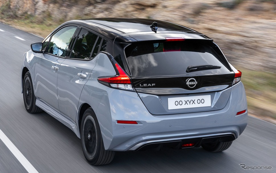 日産 リーフ の2022年モデル(欧州仕様)《photo by Nissan》