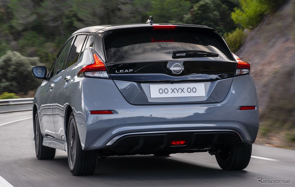 日産 リーフ の2022年モデル(欧州仕様)《photo by Nissan》