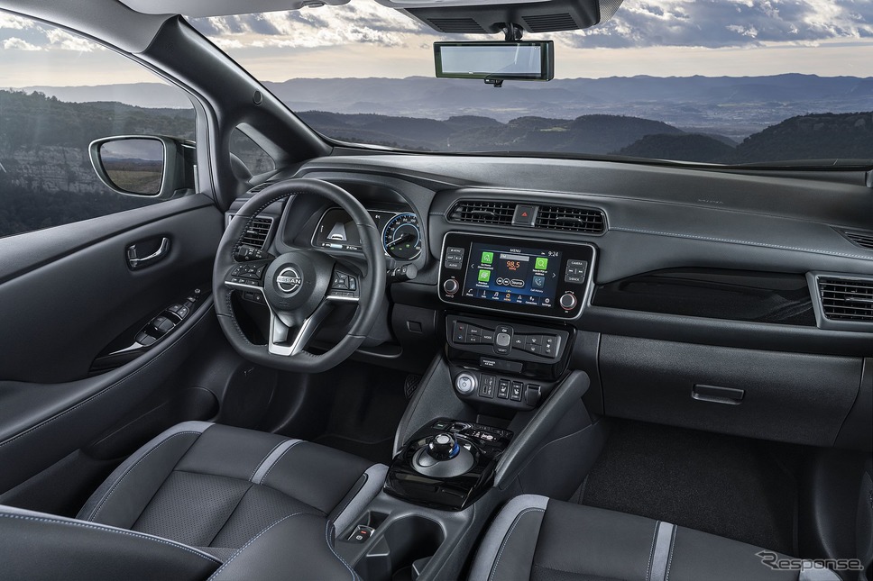 日産 リーフ の2022年モデル(欧州仕様)《photo by Nissan》