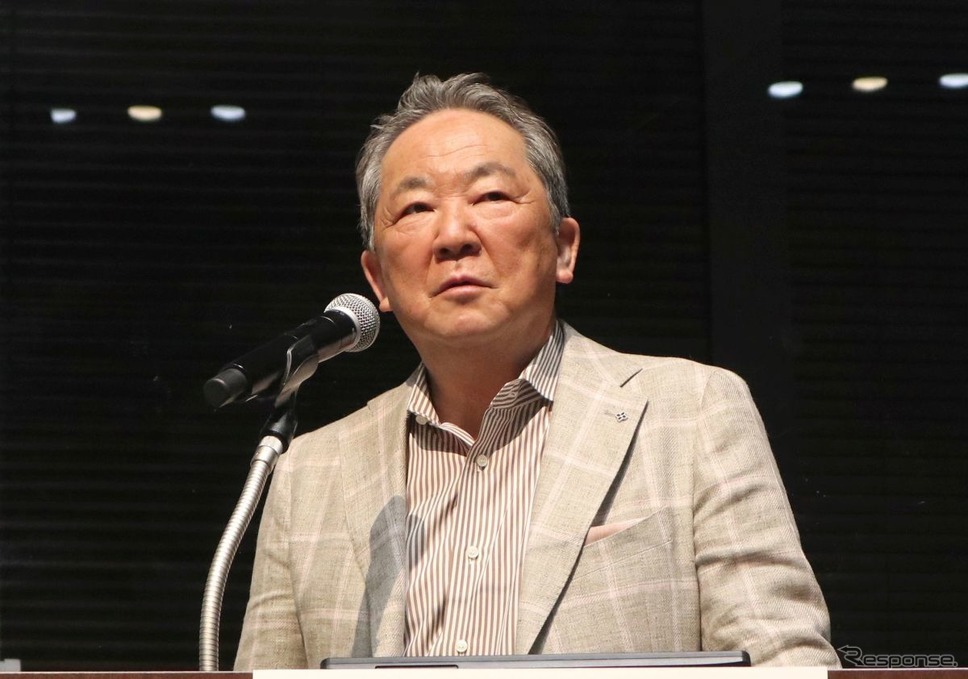 国際自動車ジャーナリスト 清水和夫氏≪撮影 中尾真二≫