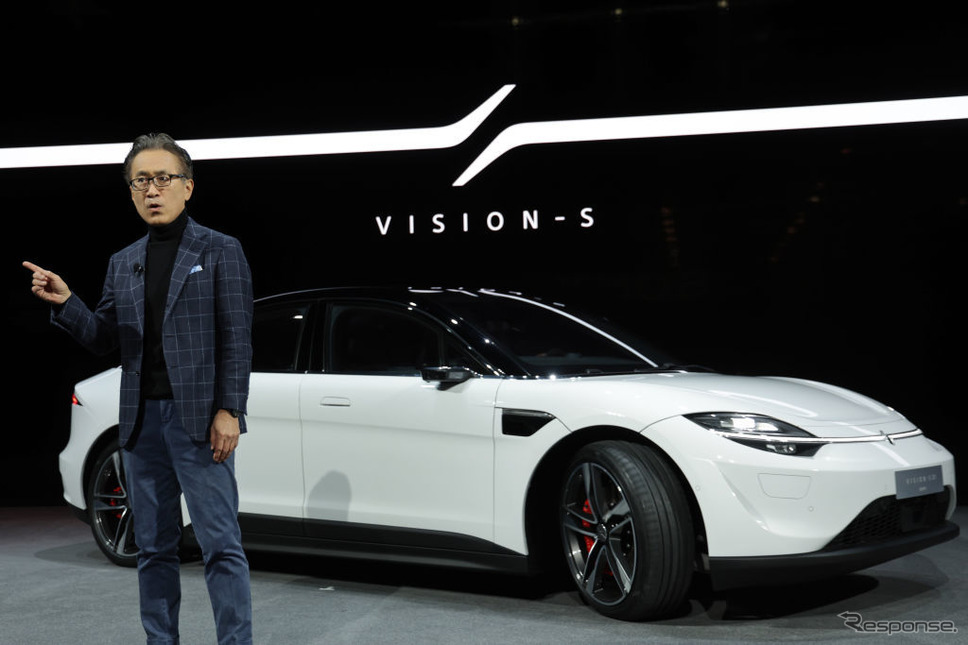 ソニーの吉田憲一郎会長兼社長(CES 2022)《Photo by Alex Wong/Getty Images News/ゲッティイメージズ》
