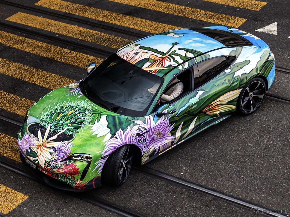 ポルシェのアートカー《photo by Porsche》