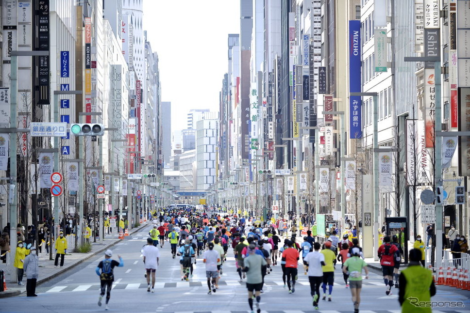 東京マラソン(3月6日)《Photo by David Mareuil/Anadolu Agency via Getty Images/ゲッティイメージズ》