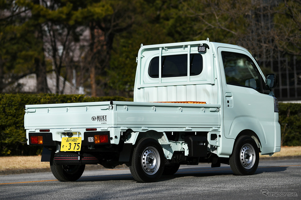 ダイハツ ハイゼットトラック 改良新型《写真撮影 中野英幸》