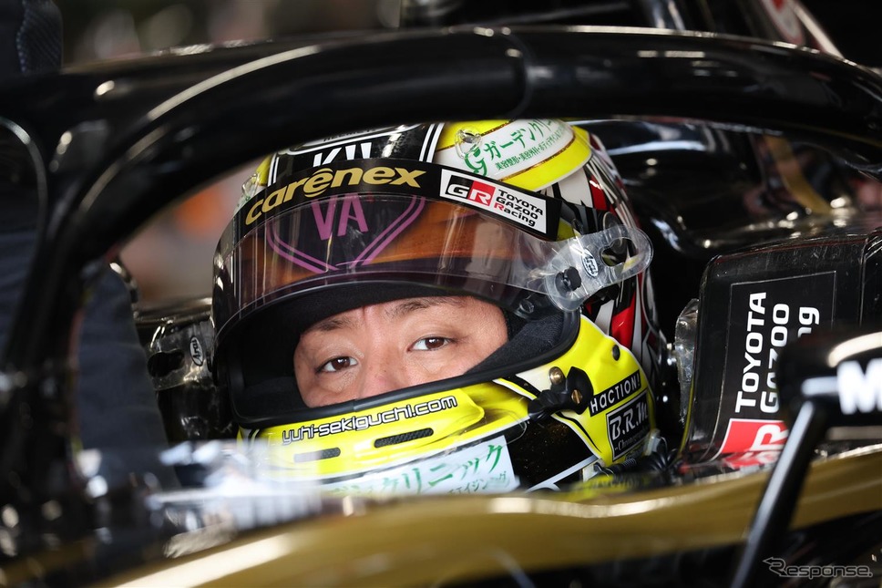 総合5位の#19 関口雄飛(carenex TEAM IMPUL)《写真撮影 竹内英士》
